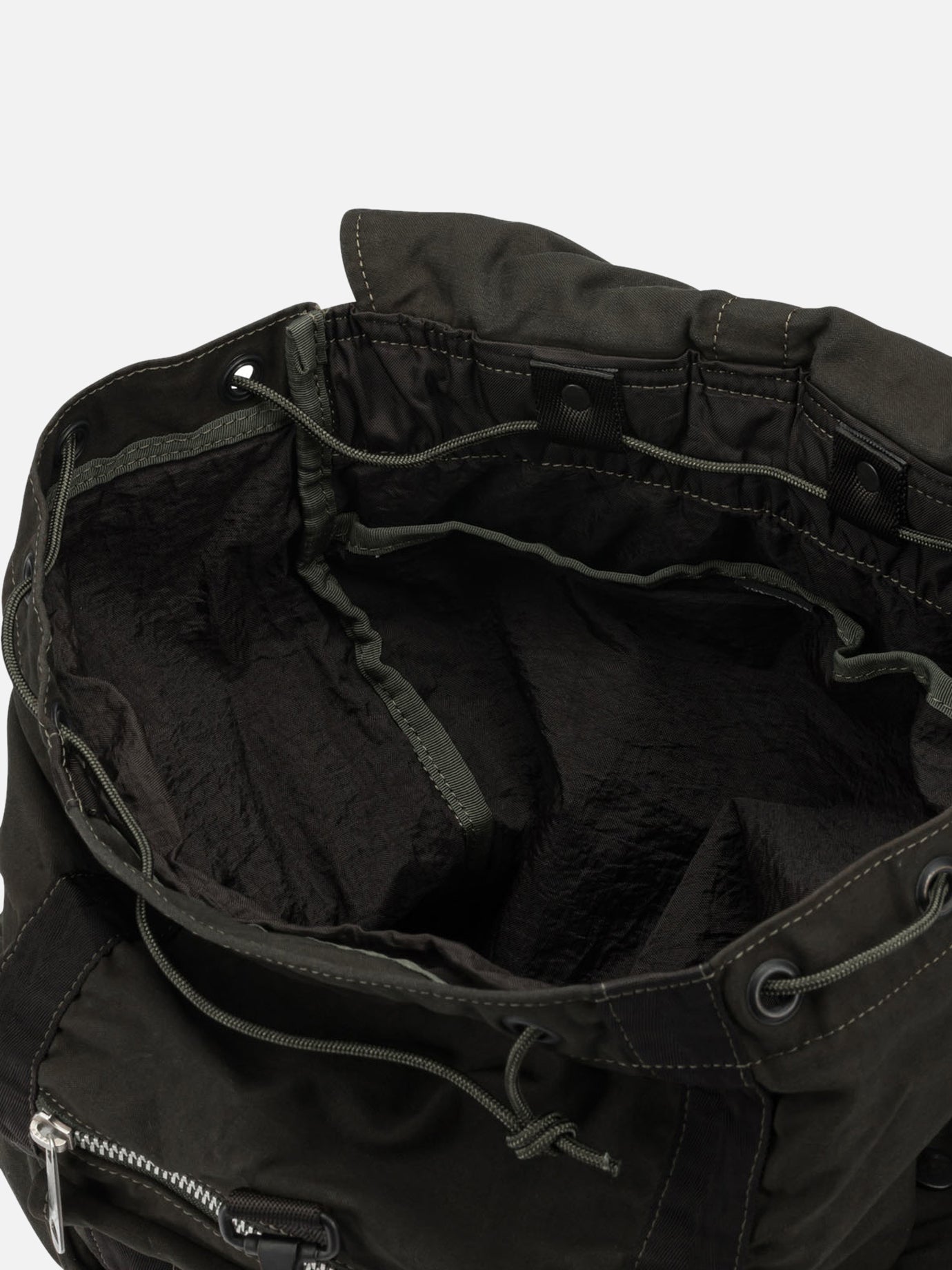 Casual backpacks 50% nylon 50% cotton Green - Porter-Yoshida & Co Men | PDP | VIETTI Online Store | Zoom-Modal_5