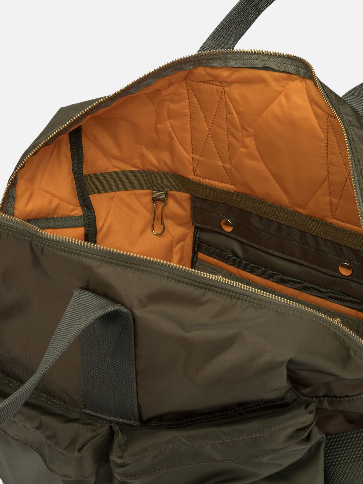 Travel bags 100% nylon Green - Porter-Yoshida & Co Men | PDP | VIETTI Online Store | Zoom-Modal_5