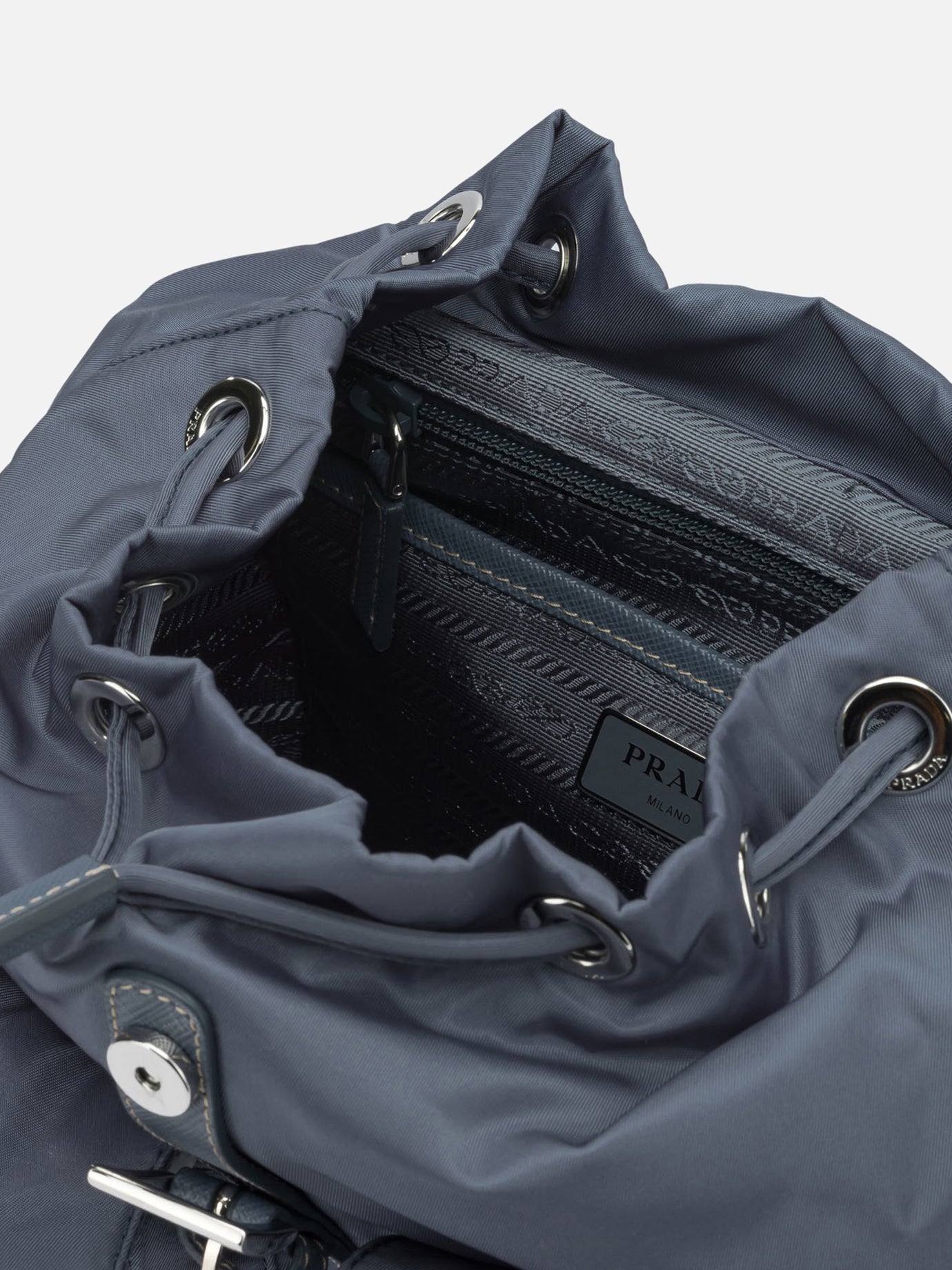 Casual backpacks 100% recycled polyamide Blue - Prada Women | PDP | VIETTI Online Store | Zoom-Modal_5