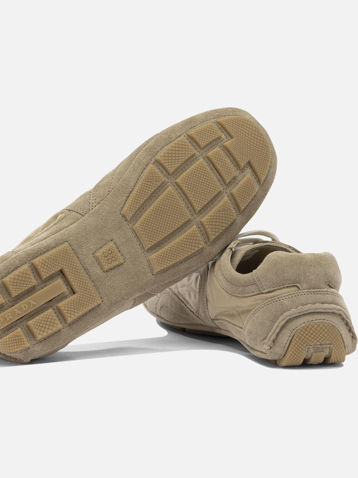 Prada "Montecarlo Re-Edition 2005" Sneakers Beige