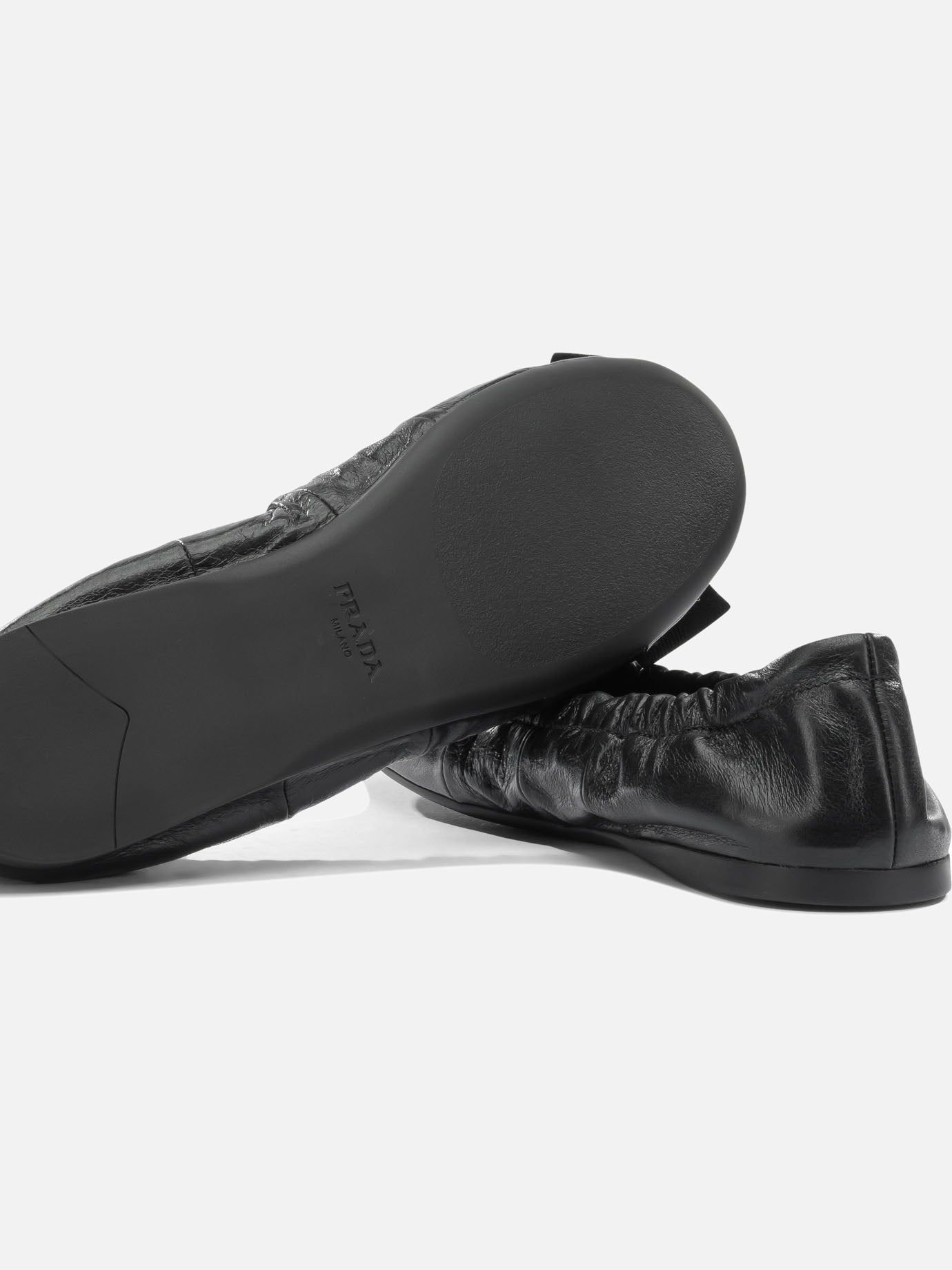 Classic ballet flats 100%calf leather Black - Prada Women | PDP | VIETTI Online Store | Zoom-Modal_5