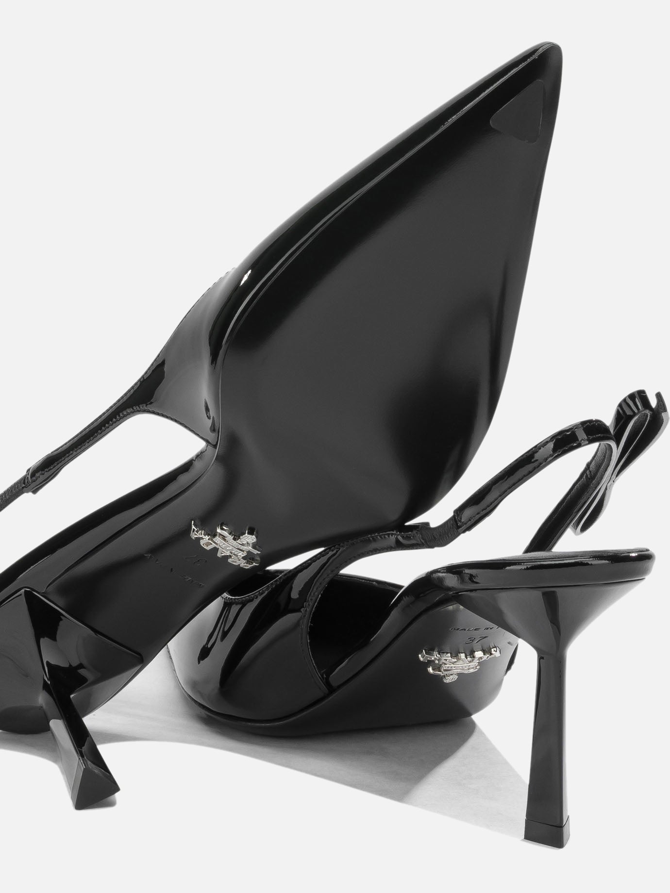 Slingbacks 100% calf leather Black - Prada Women | PDP | VIETTI Online Store | Zoom-Modal_5