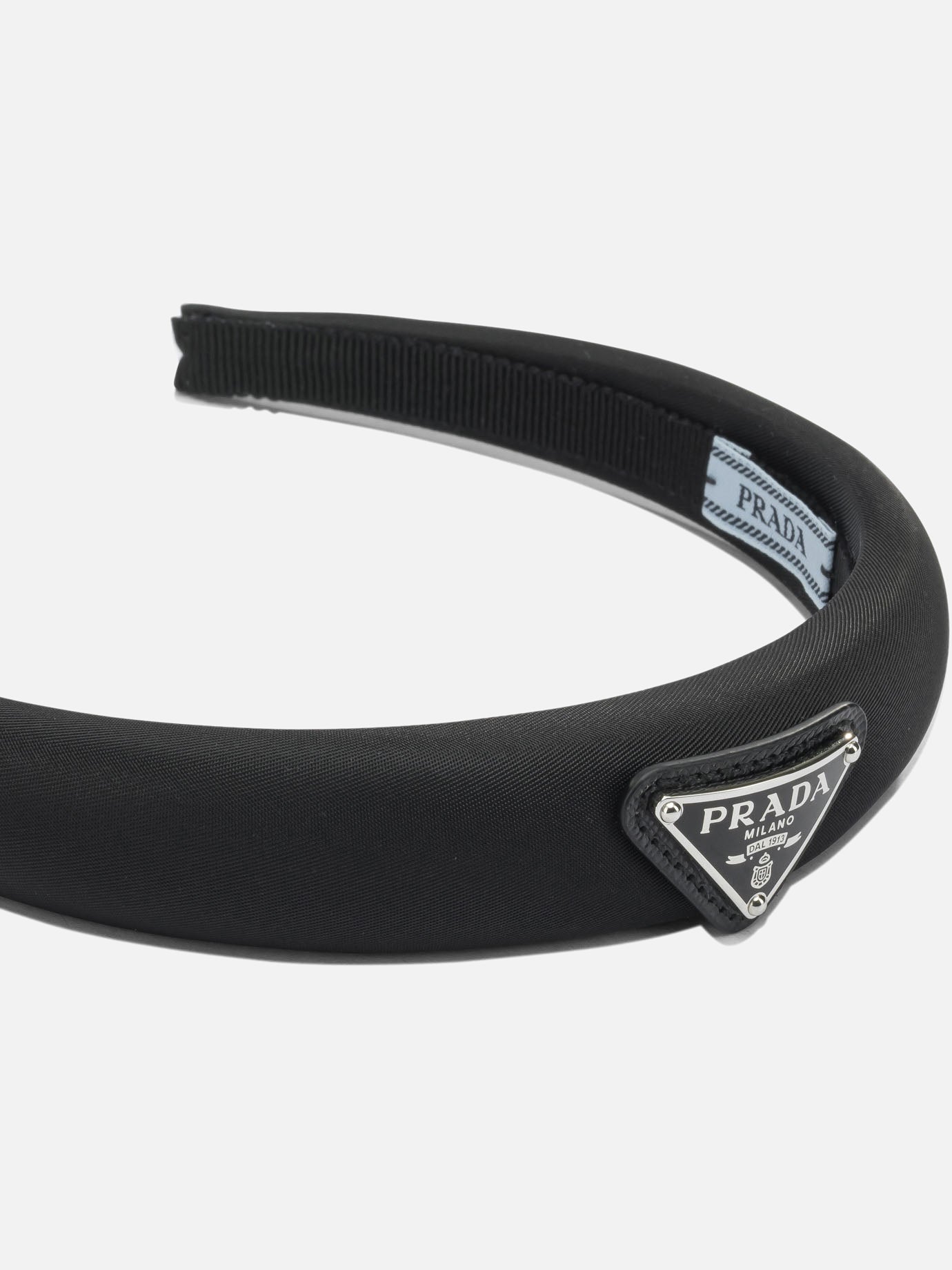 Headbands 100% recycled polyamide Black - Prada Women | PDP | VIETTI Online Store | Zoom-Modal_2