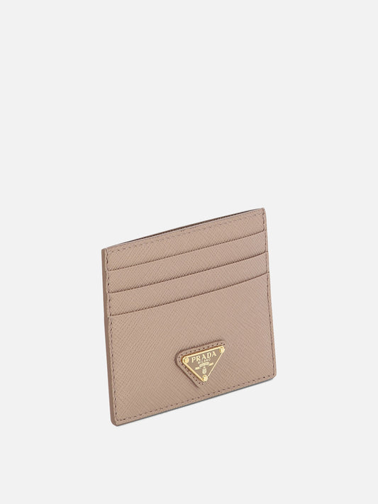 Card holders 100% calf leather Pink - Prada Women | PLP | VIETTI Online Store | 2