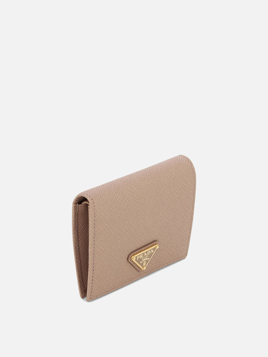 Card holders 100% lamb leather Pink - Prada Women | PLP | VIETTI Online Store | 2