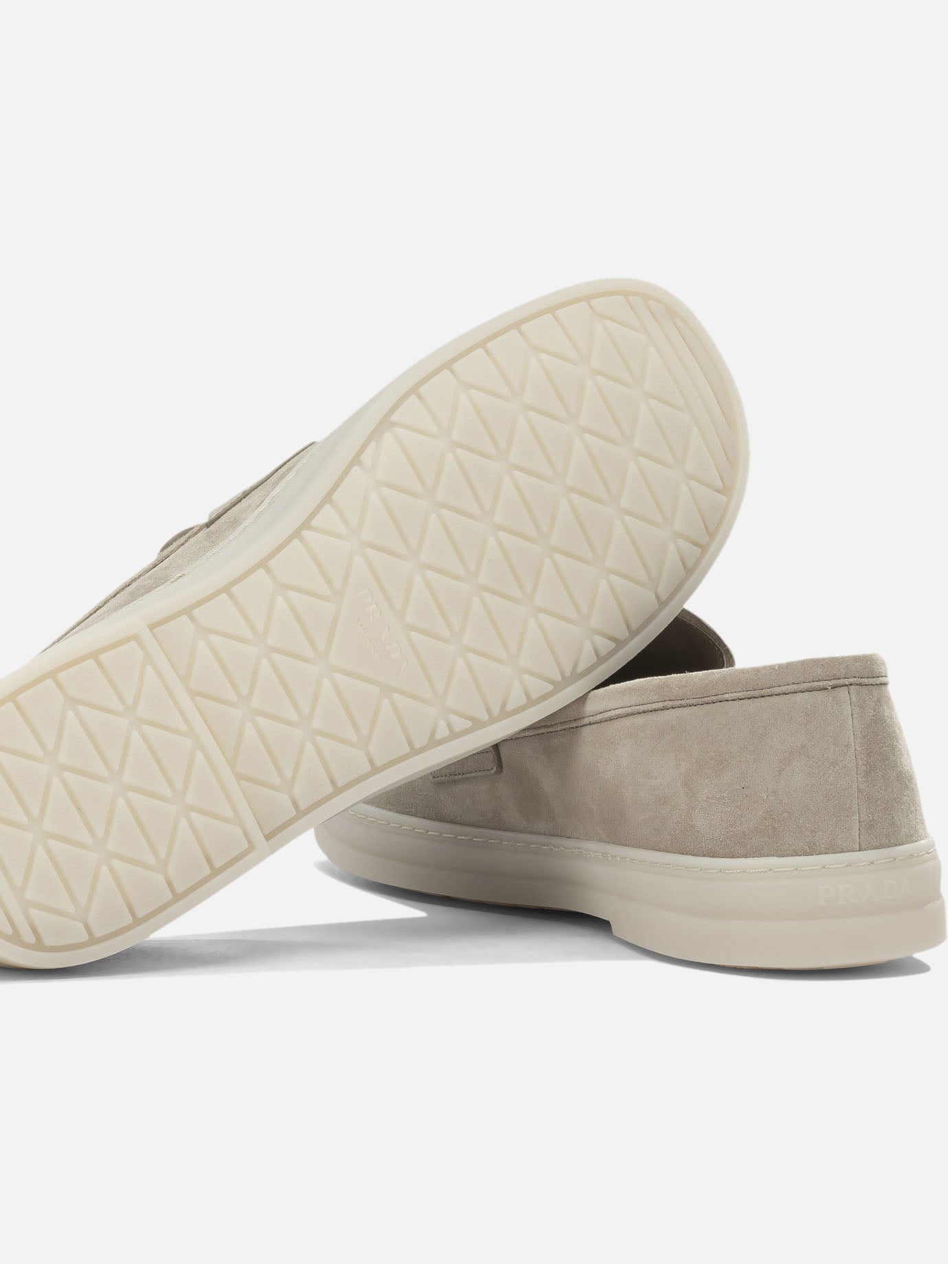 Loafers 100% calf leather Beige - Prada Men | PDP | VIETTI Online Store | Zoom-Modal_5