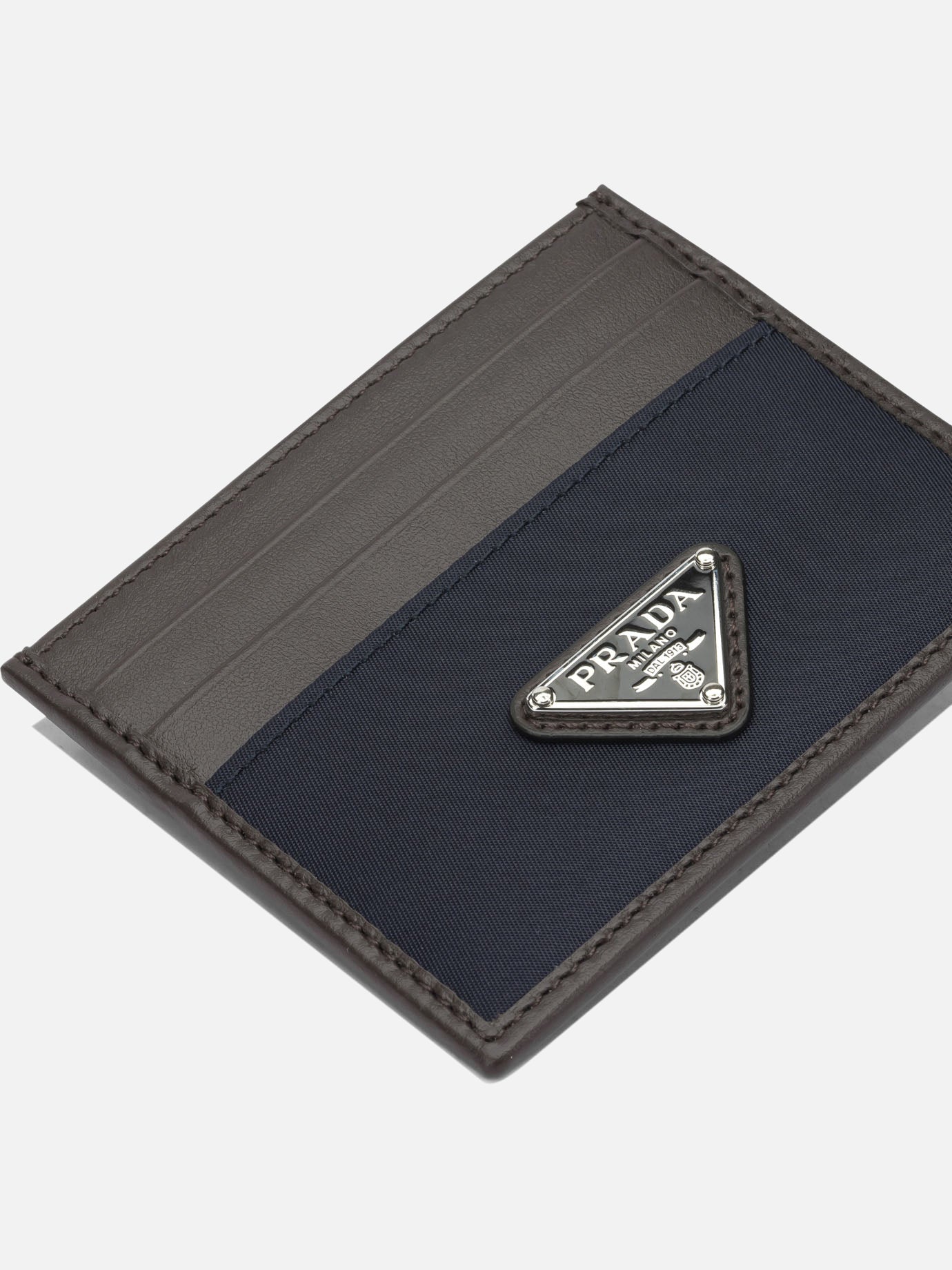 Card holders 100% recycled polyamide Blue - Prada Men | PDP | VIETTI Online Store | Zoom-Modal_4