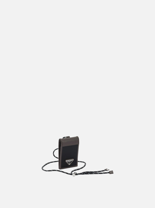 Card holders 100% recycled polyamide Black - Prada Men | PLP | VIETTI Online Store | 2