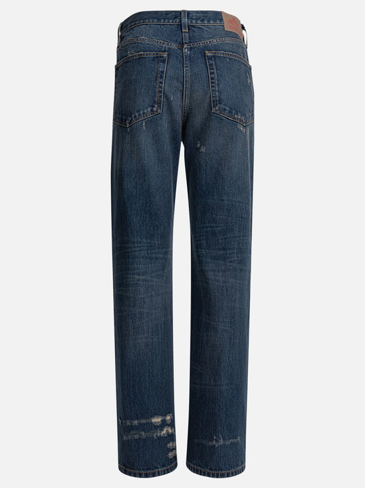 Straight-leg jeans Solid colour Blue - Prada Women | PLP | VIETTI Online Store | 2