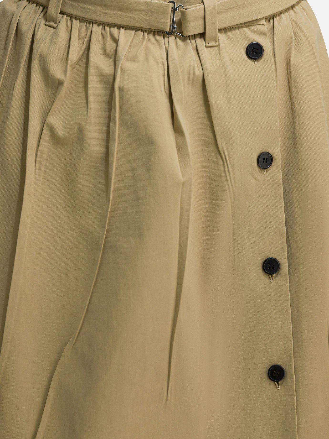 Midi skirts Solid colour Beige - Prada Women | PDP | VIETTI Online Store | Zoom-Modal_6