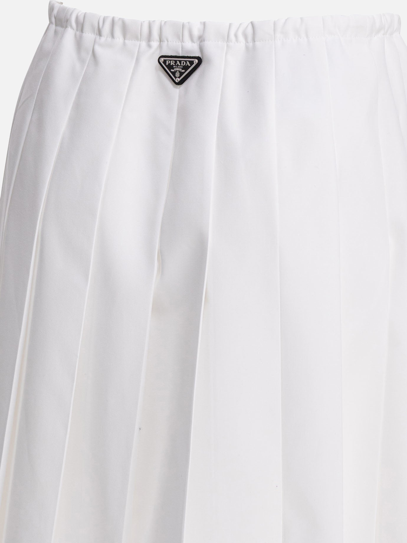 Midi skirts Logo White - Prada Women | PDP | VIETTI Online Store | Zoom-Modal_4