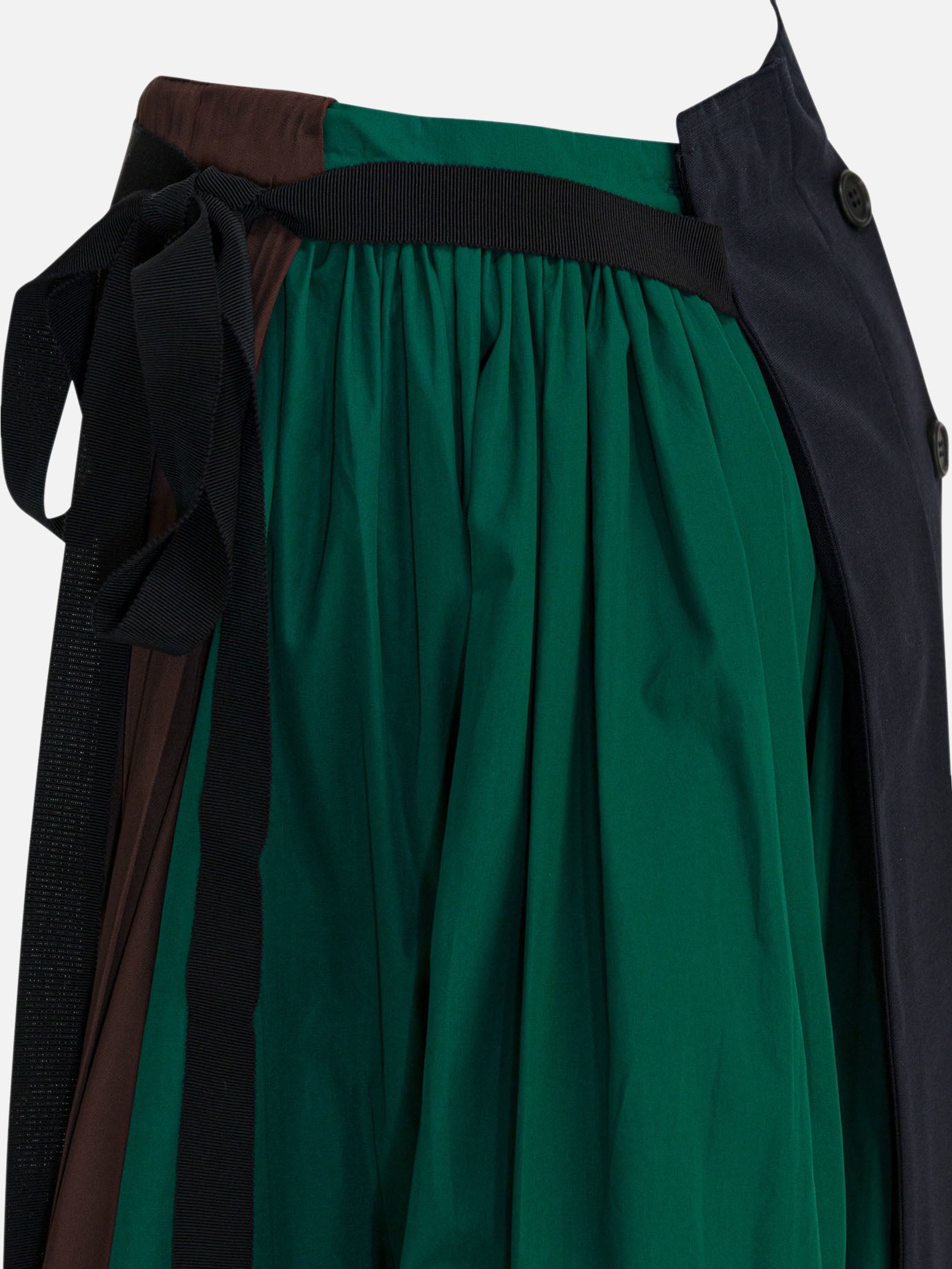 Midi skirts Solid colour Blue - Prada Women | PDP | VIETTI Online Store | Zoom-Modal_4