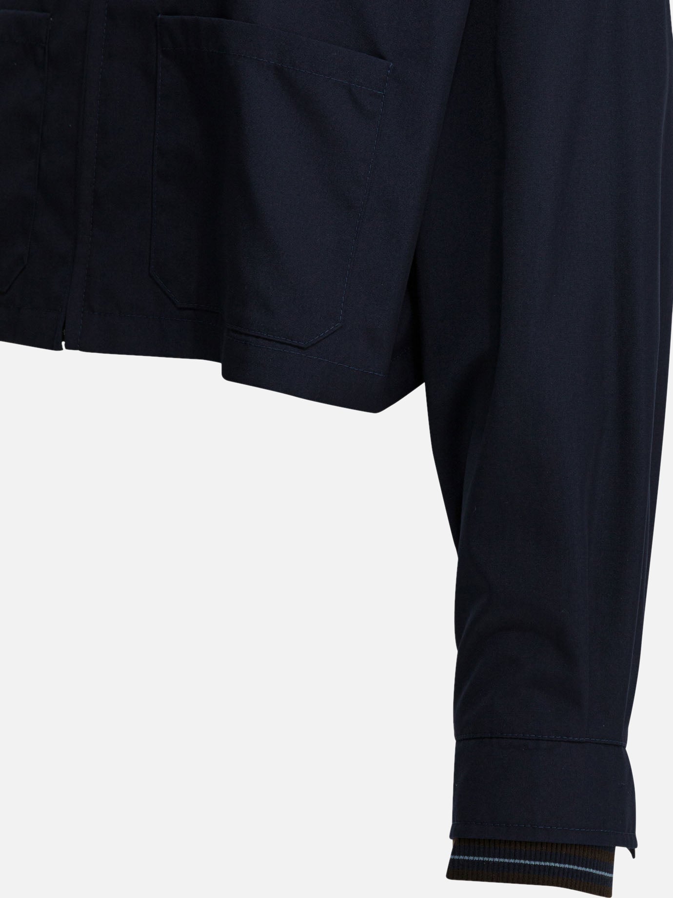 Overshirt jackets Logo Blue - Prada Women | PDP | VIETTI Online Store | Zoom-Modal_6