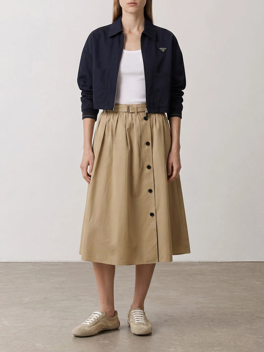 Overshirt jackets Logo Blue - Prada Women | PLP | VIETTI Online Store | 2