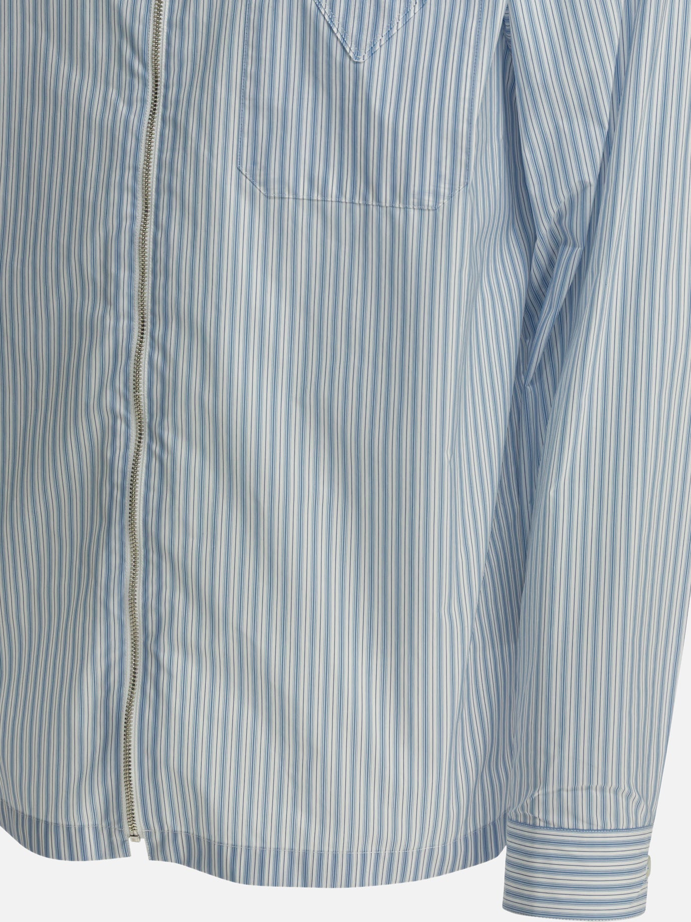 Casual shirts Striped Light blue - Prada Men | PDP | VIETTI Online Store | Zoom-Modal_4