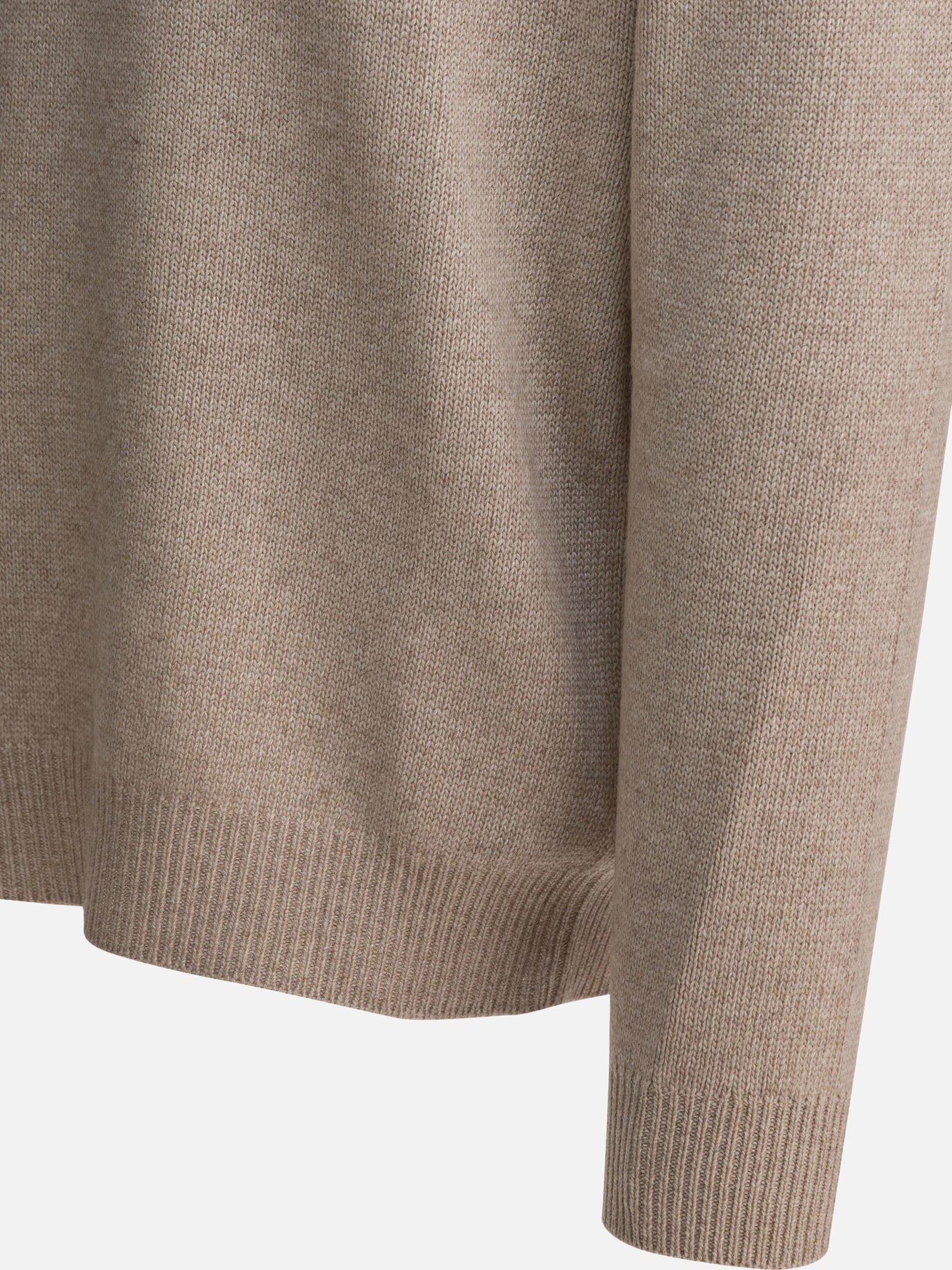 Crewneck sweaters Solid colour Beige - Prada Men | PDP | VIETTI Online Store | Zoom-Modal_4