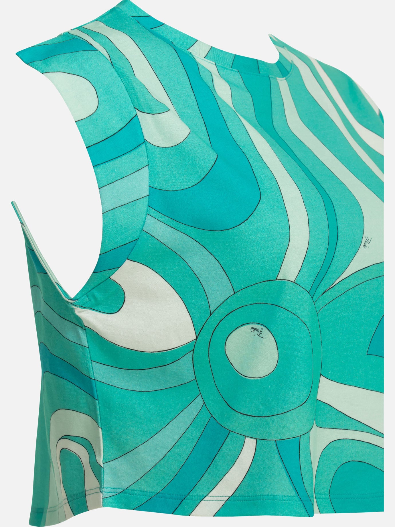 Casual tops Graphics Light blue - Pucci Women | PDP | VIETTI Online Store | Zoom-Modal_4