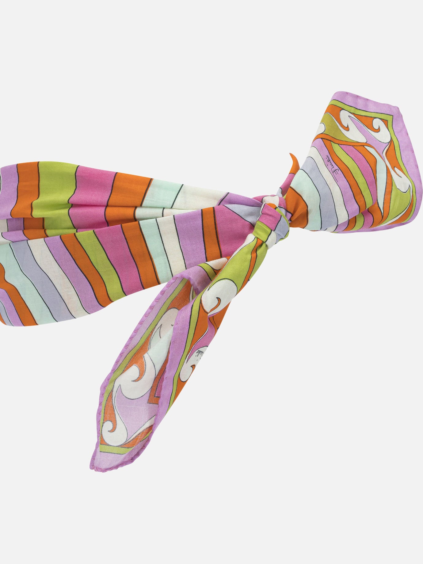 Headbands 100% cotton Multicolor - Pucci Women | PDP | VIETTI Online Store | Zoom-Modal_2