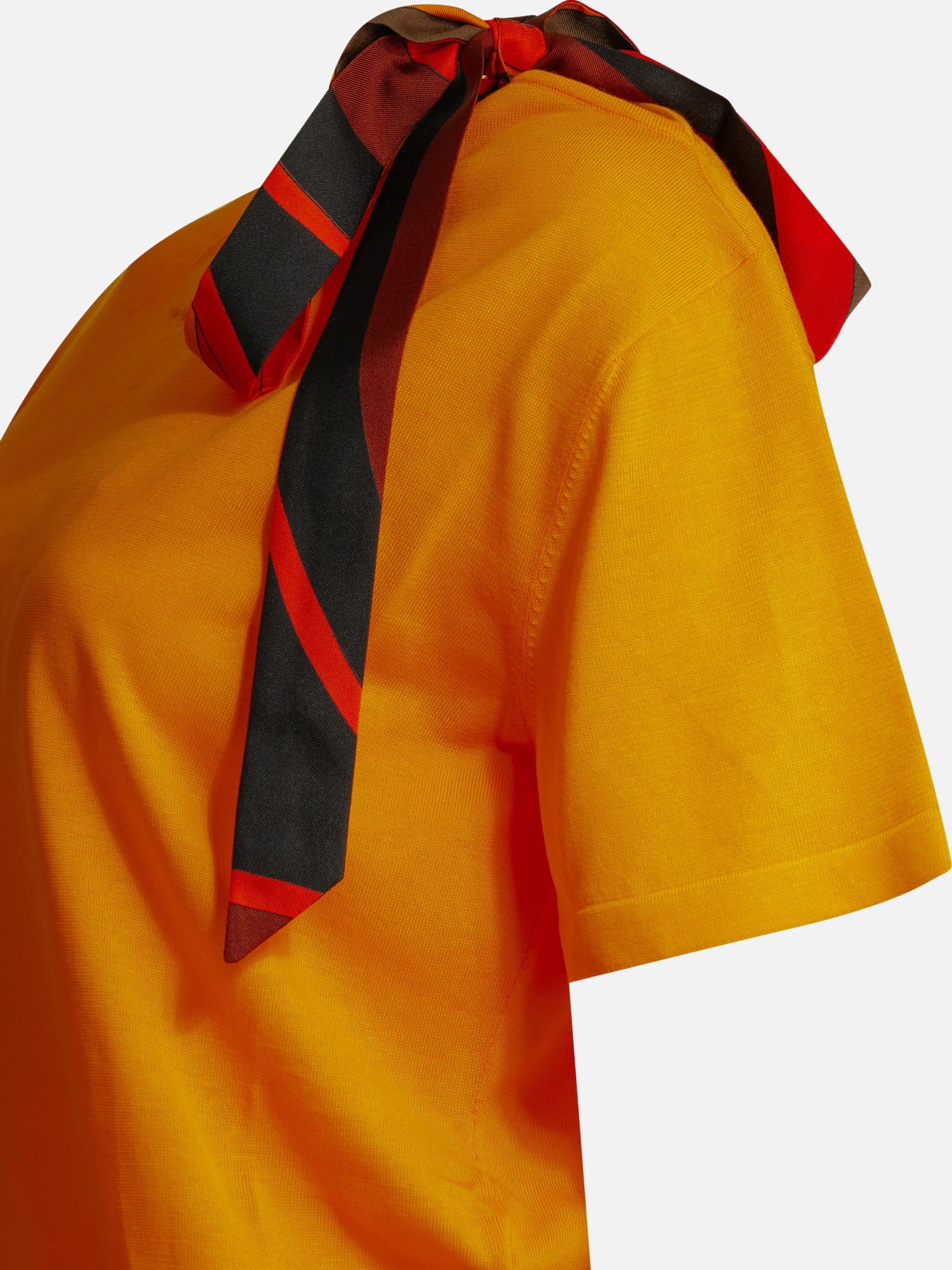 T-shirt girocollo Solid colour Arancione - Pucci Donna | PDP | VIETTI Online Store | Zoom-Modal_4