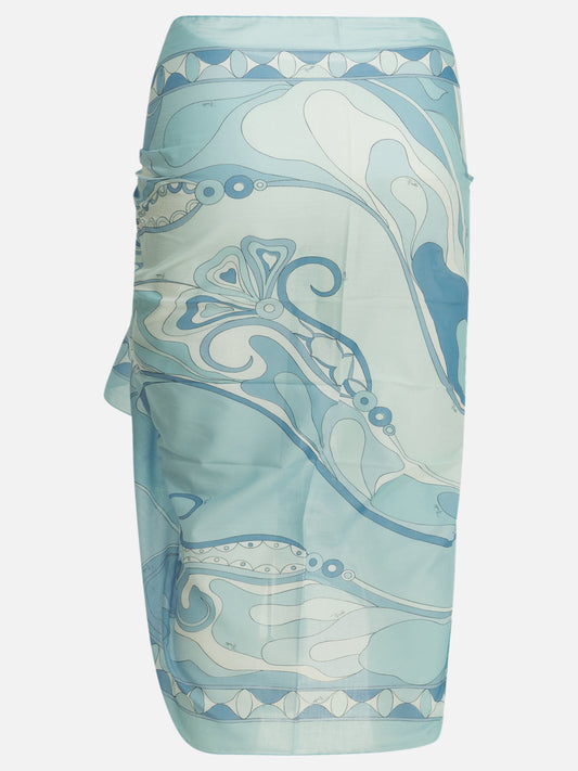Beach dresses Graphics Light blue - Pucci Women | PLP | VIETTI Online Store | 2