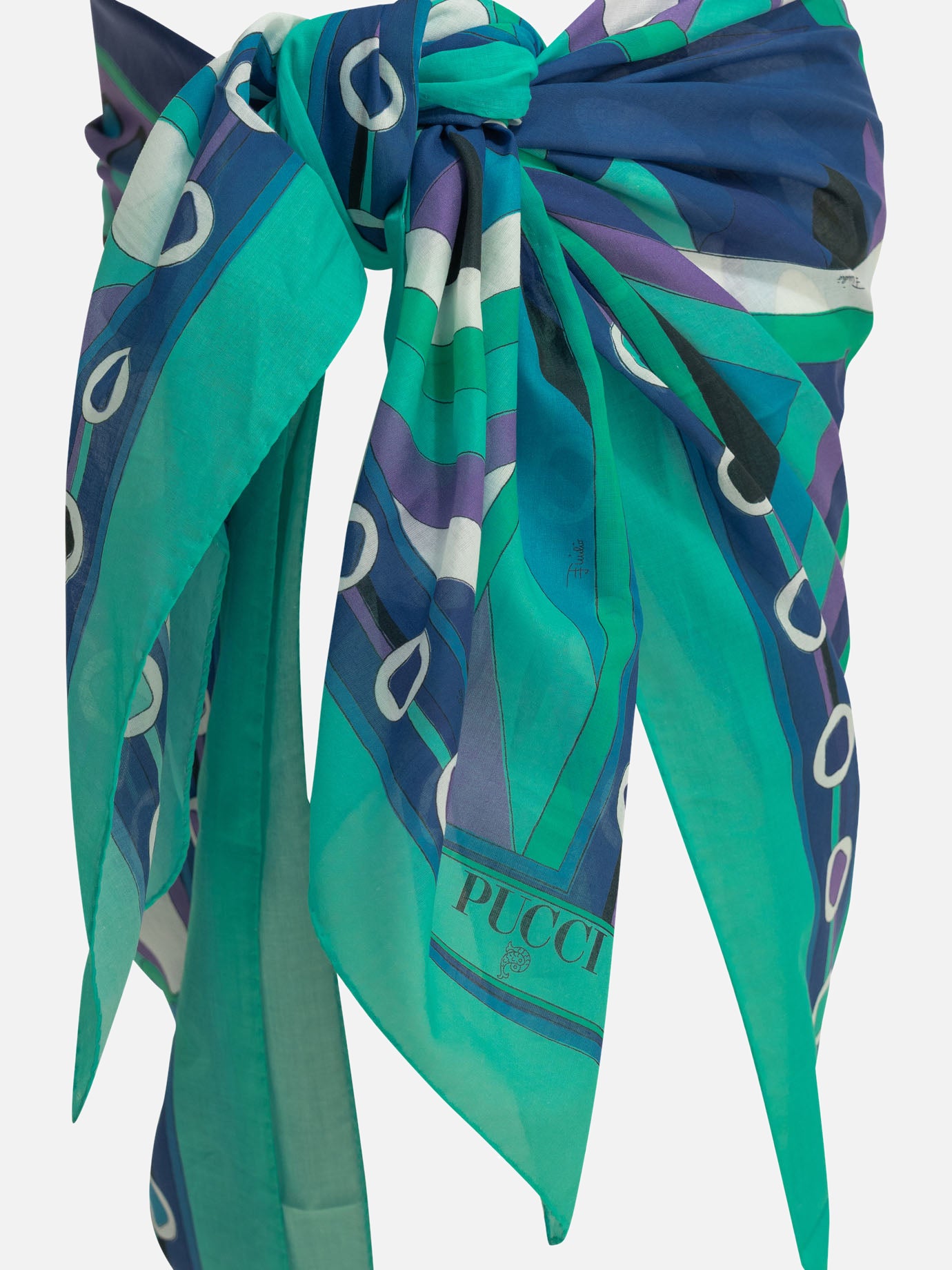 Beach dresses Graphics Blue - Pucci Women | PDP | VIETTI Online Store | Zoom-Modal_4