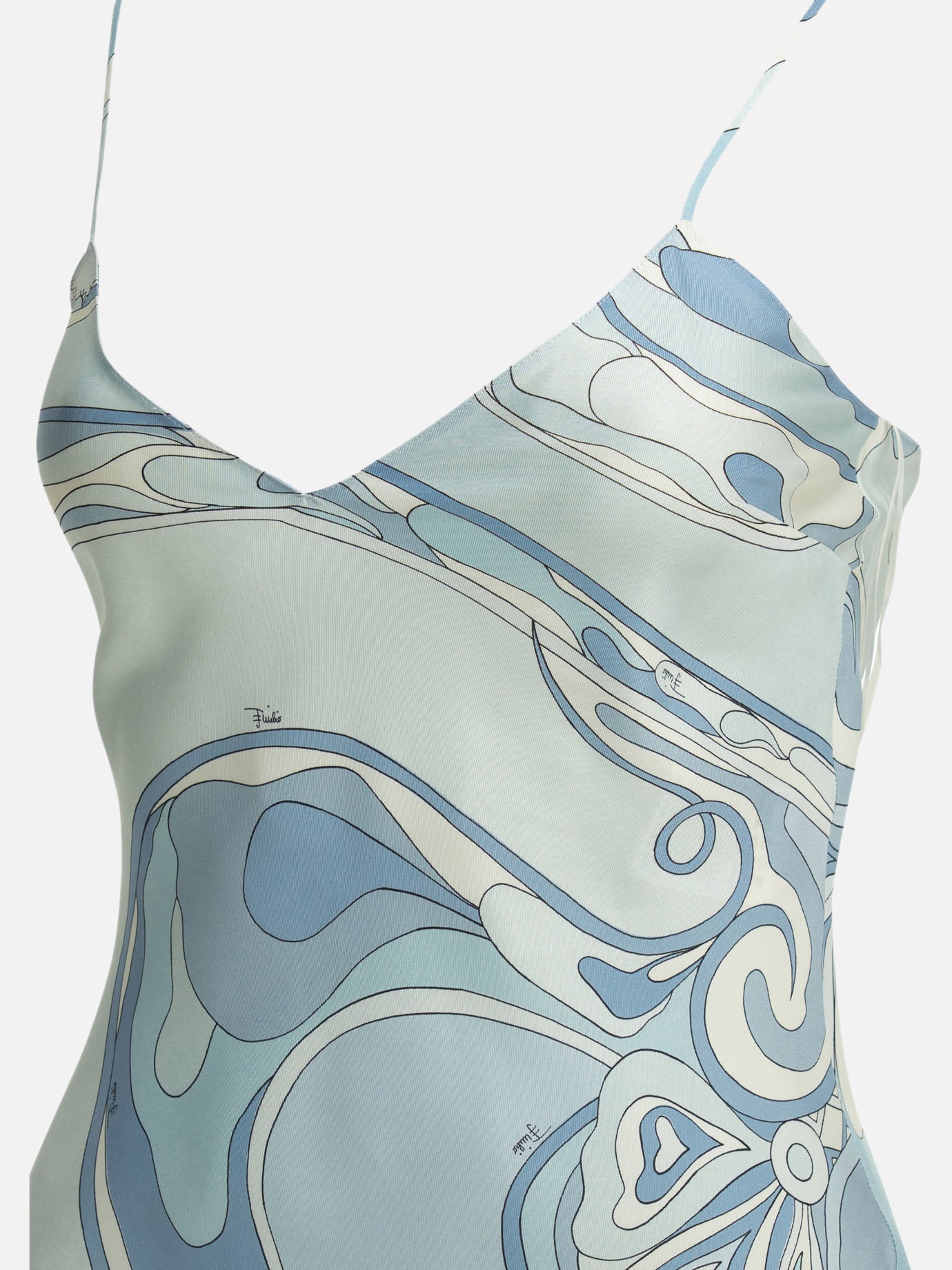 Long dresses Graphics Light blue - Pucci Women | PDP | VIETTI Online Store | Zoom-Modal_4