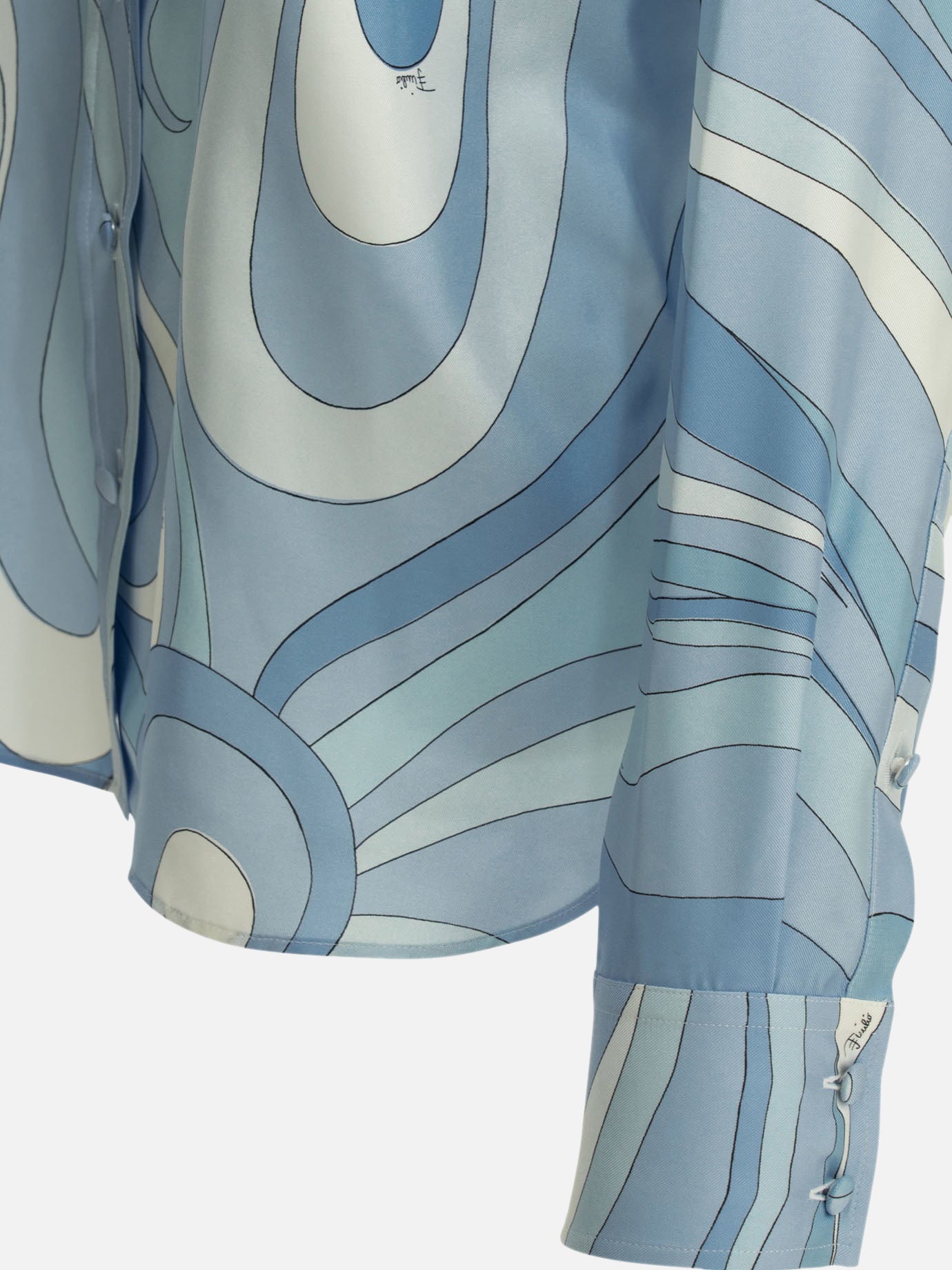 Casual shirts Graphics Light blue - Pucci Women | PDP | VIETTI Online Store | Zoom-Modal_4