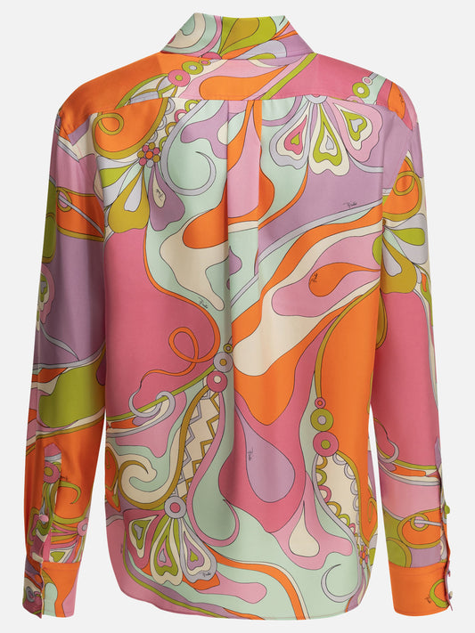 Pucci "Orchidee" Casual shirt Multicolor