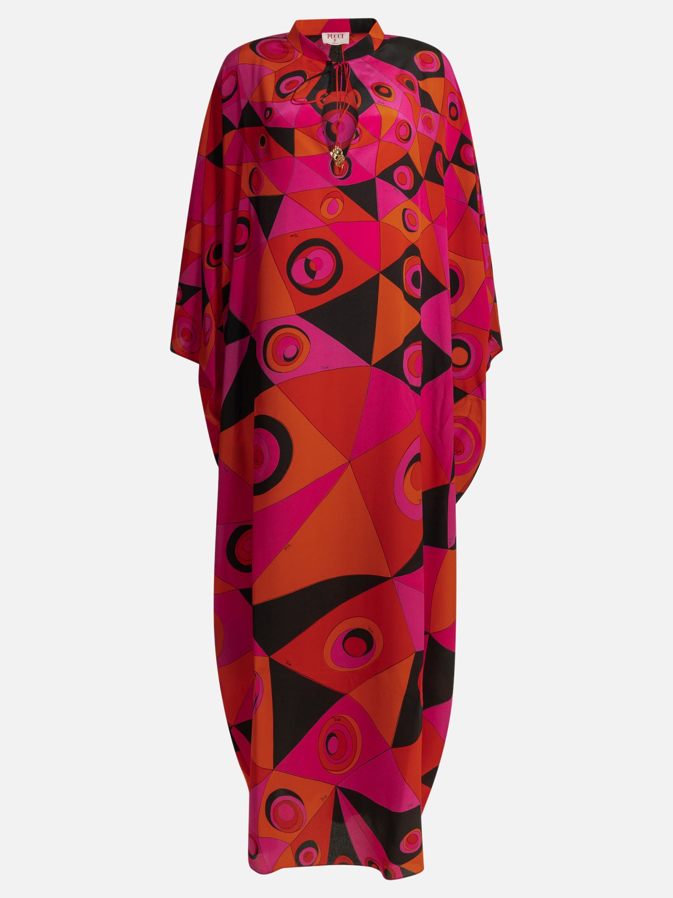 Pucci "Occhi" caftan dress Fuchsia - Women | VIETTI Online Store Pucci "Occhi" caftan dress Fuchsia - Women | VIETTI Online Store