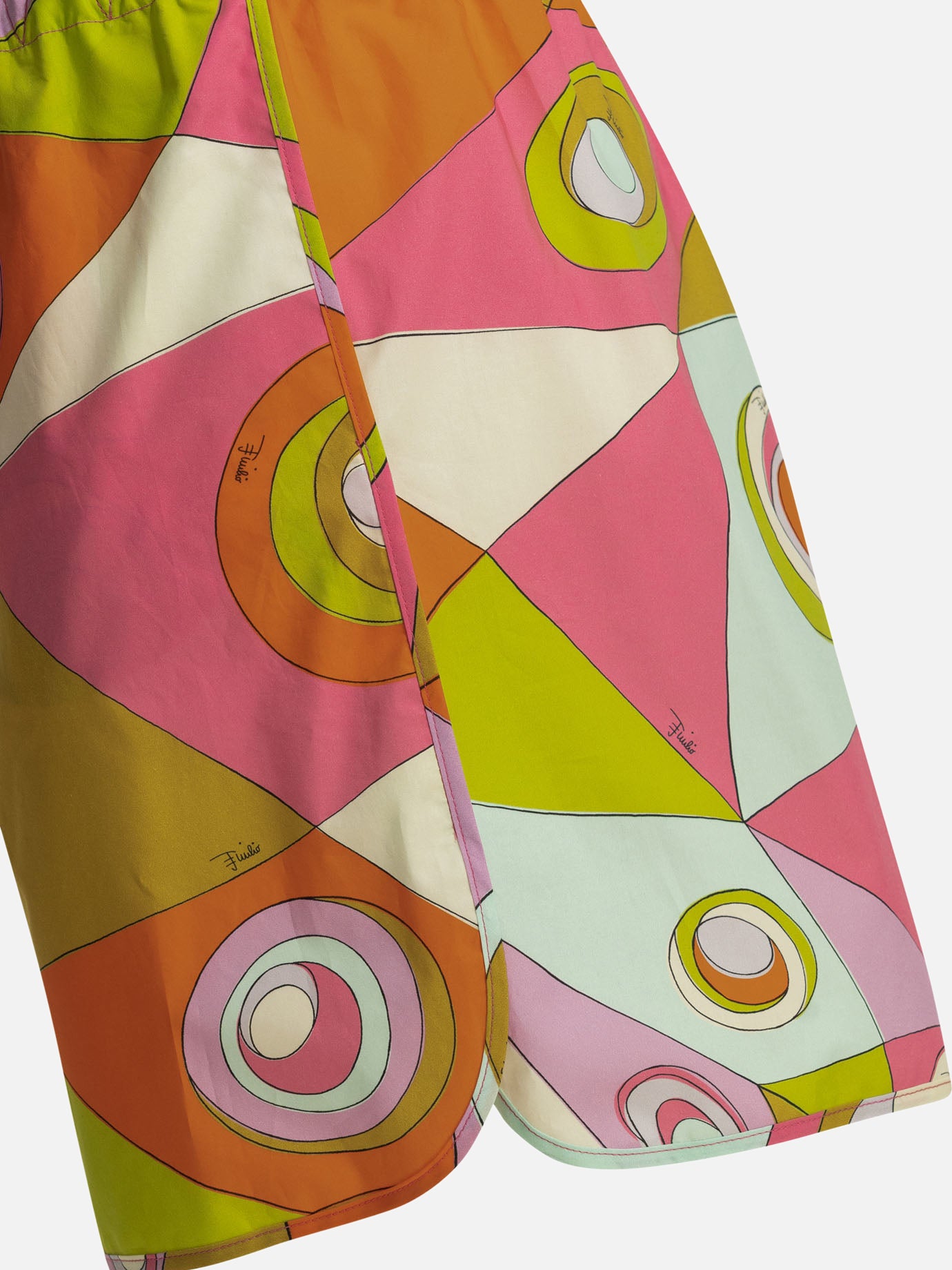 Drawstring shorts Graphics Multicolor - Pucci Women | PDP | VIETTI Online Store | Zoom-Modal_4