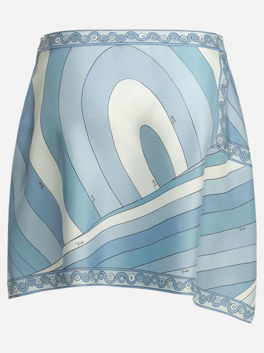 Miniskirts Graphics Light blue - Pucci Women | PLP | VIETTI Online Store | 2