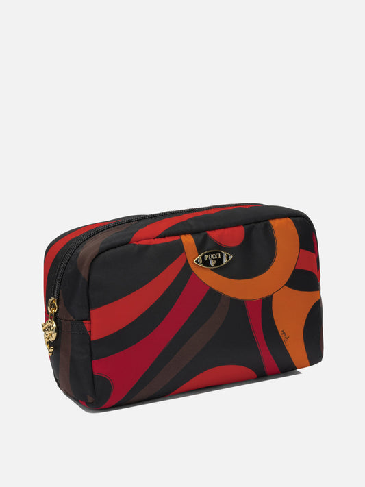 Beauty cases 100% polyamide - Other fabric: 100% calf leather Orange - Pucci Women | PDP | VIETTI Online Store | 2