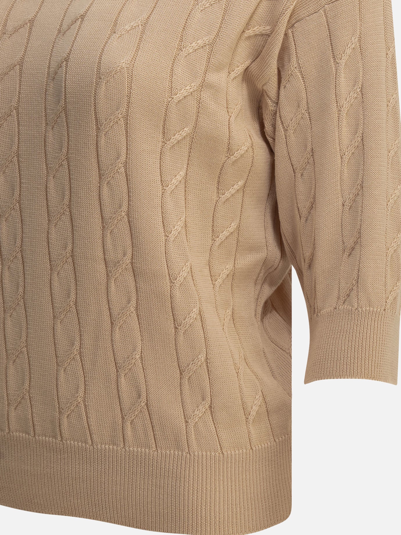 Crewneck sweaters Textured knit Pink - Rakkì Women | PDP | VIETTI Online Store | Zoom-Modal_4