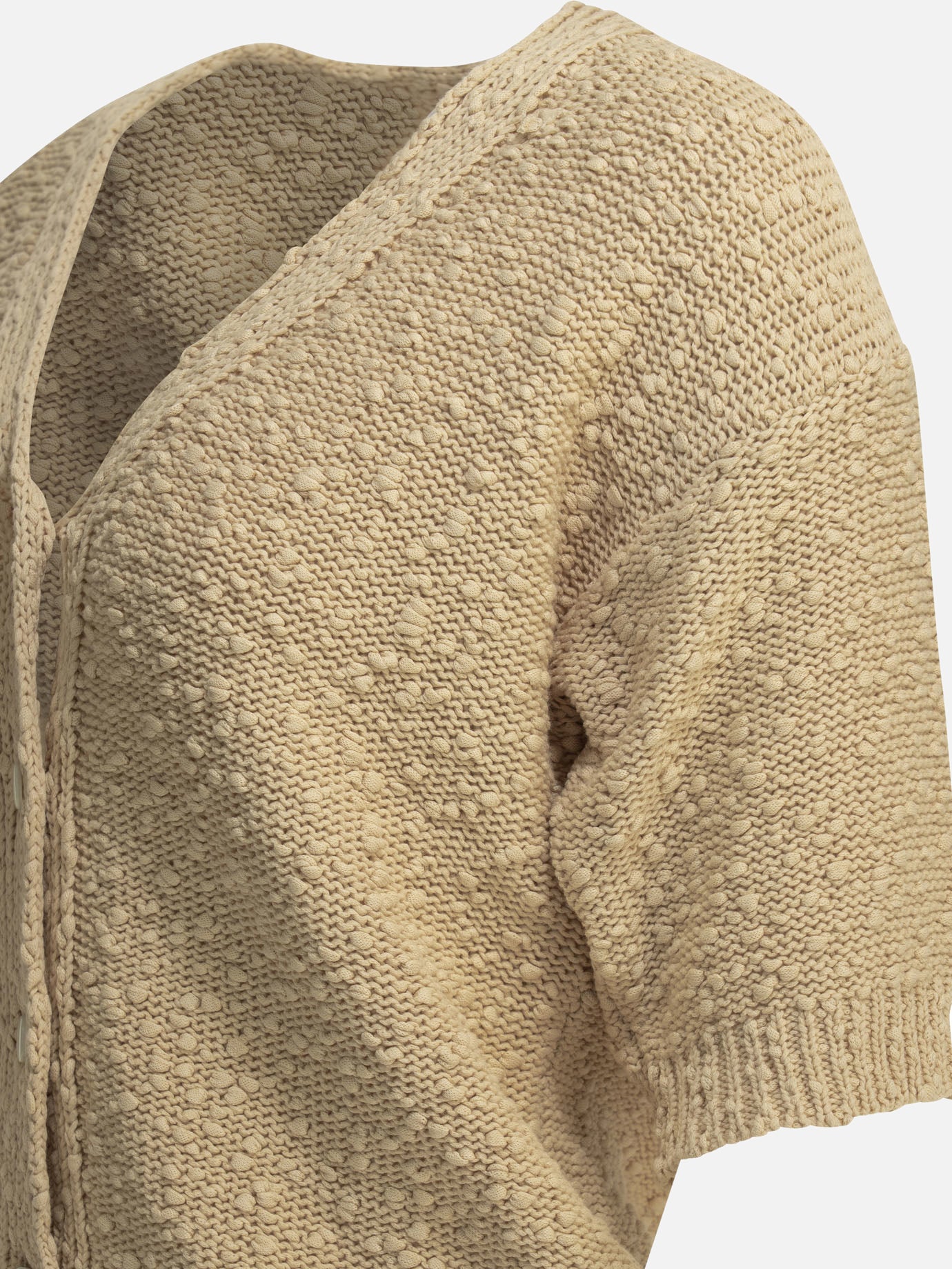 Cardigans Solid colour Beige - Rakkì Women | PDP | VIETTI Online Store | Zoom-Modal_4