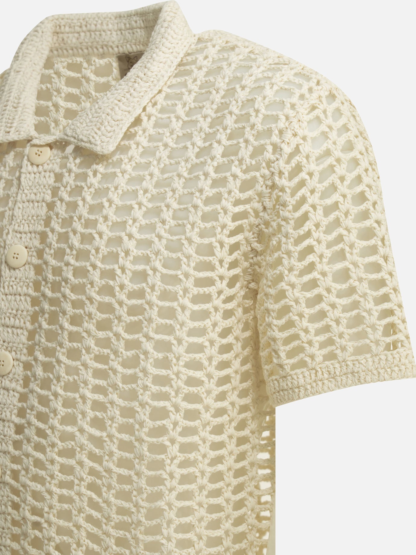 Cardigans Textured knit White - Rakkì Men | PDP | VIETTI Online Store | Zoom-Modal_4