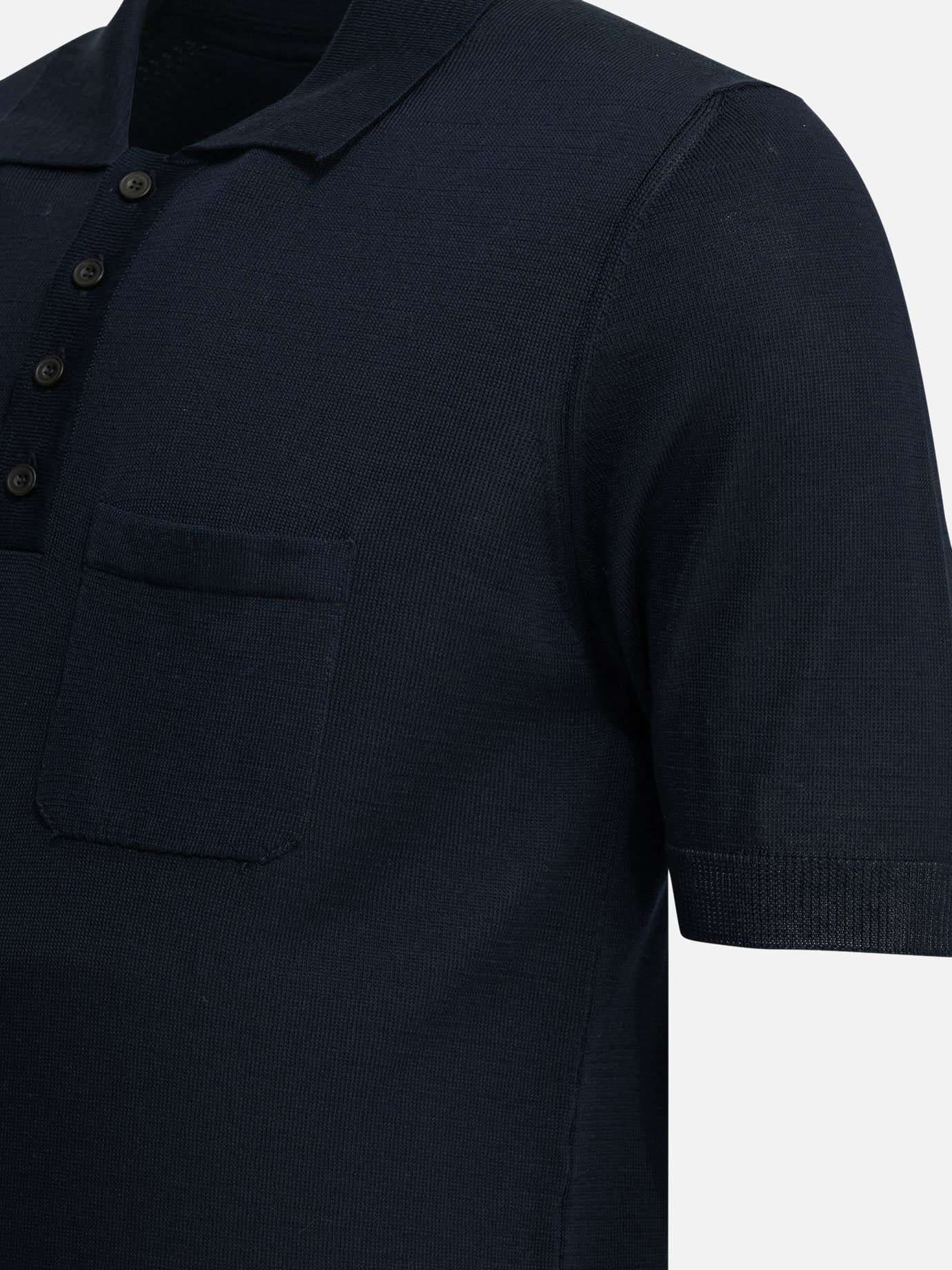 Polo sweater Solid colour Blue - Rakkì Men | PDP | VIETTI Online Store | Zoom-Modal_4