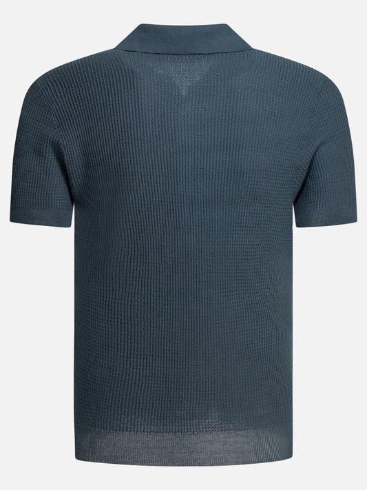 Polo shirts without buttons Solid colour Blue - Rakkì Men | PLP | VIETTI Online Store | 2