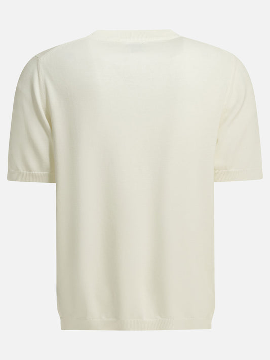 Crewneck t-shirts Logo White - Rakkì Men | PDP | VIETTI Online Store | 2