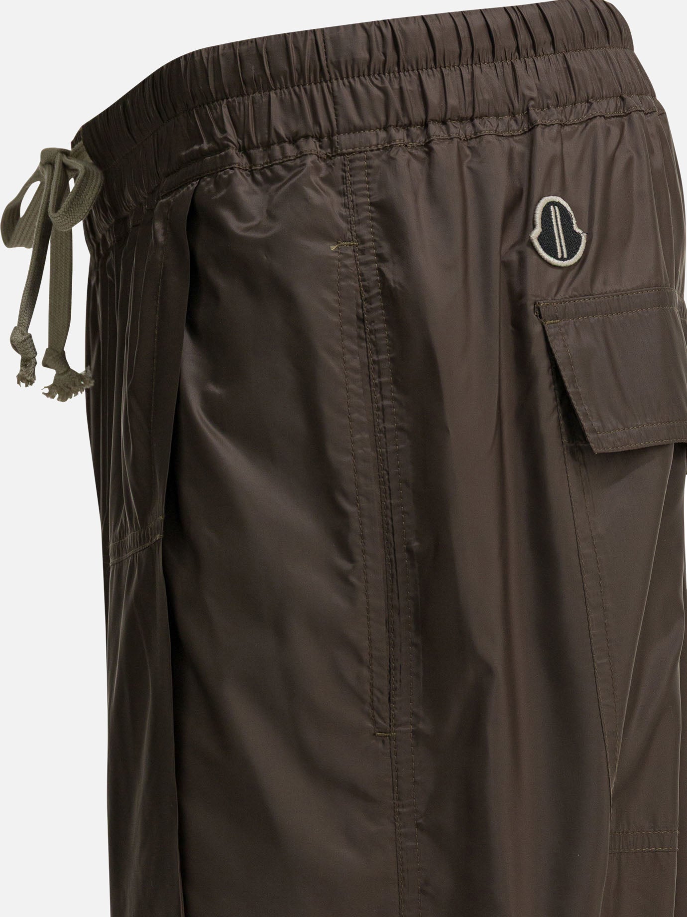 Drawstring shorts Solid colour Brown - Rick Owens Women | PDP | VIETTI Online Store | Zoom-Modal_6