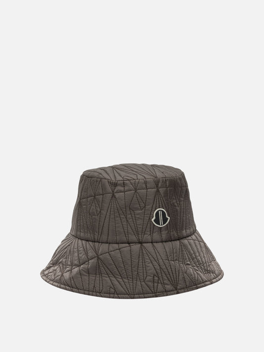 Cappelli bucket 100% polyester - Lining: 100% polyester - Padding: 100% polyester - Other fabric: 75% cotton 25% polyester Grigio - Rick Owens Donna | PLP | VIETTI Online Store | 2