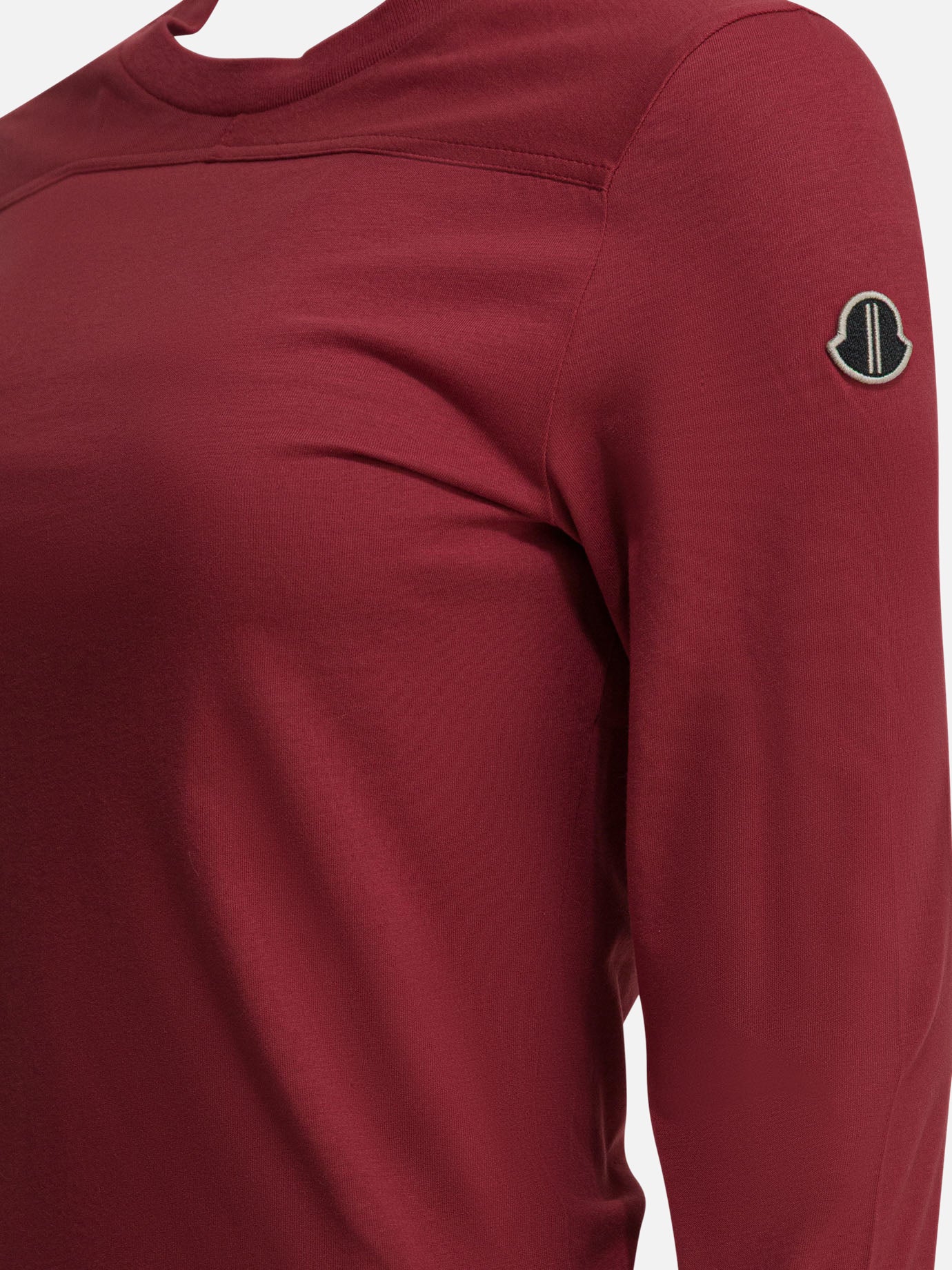 T-shirt girocollo Solid colour Rosso - Rick Owens Donna | PDP | VIETTI Online Store | Zoom-Modal_4
