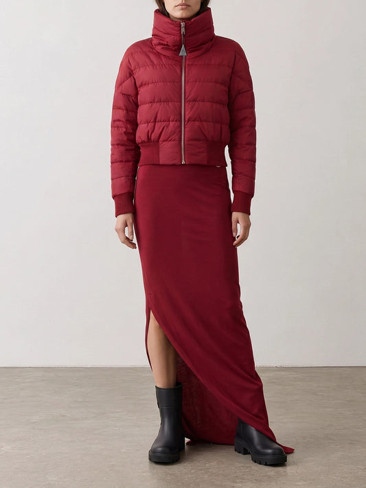 Long skirts Solid colour Red - Rick Owens Women | PLP | VIETTI Online Store | 2