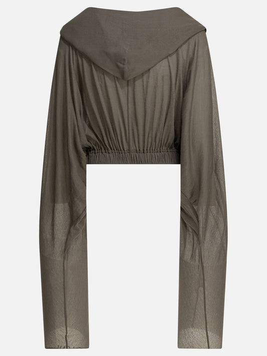 Hoodies Solid colour Grey - Rick Owens Women | PLP | VIETTI Online Store | 2
