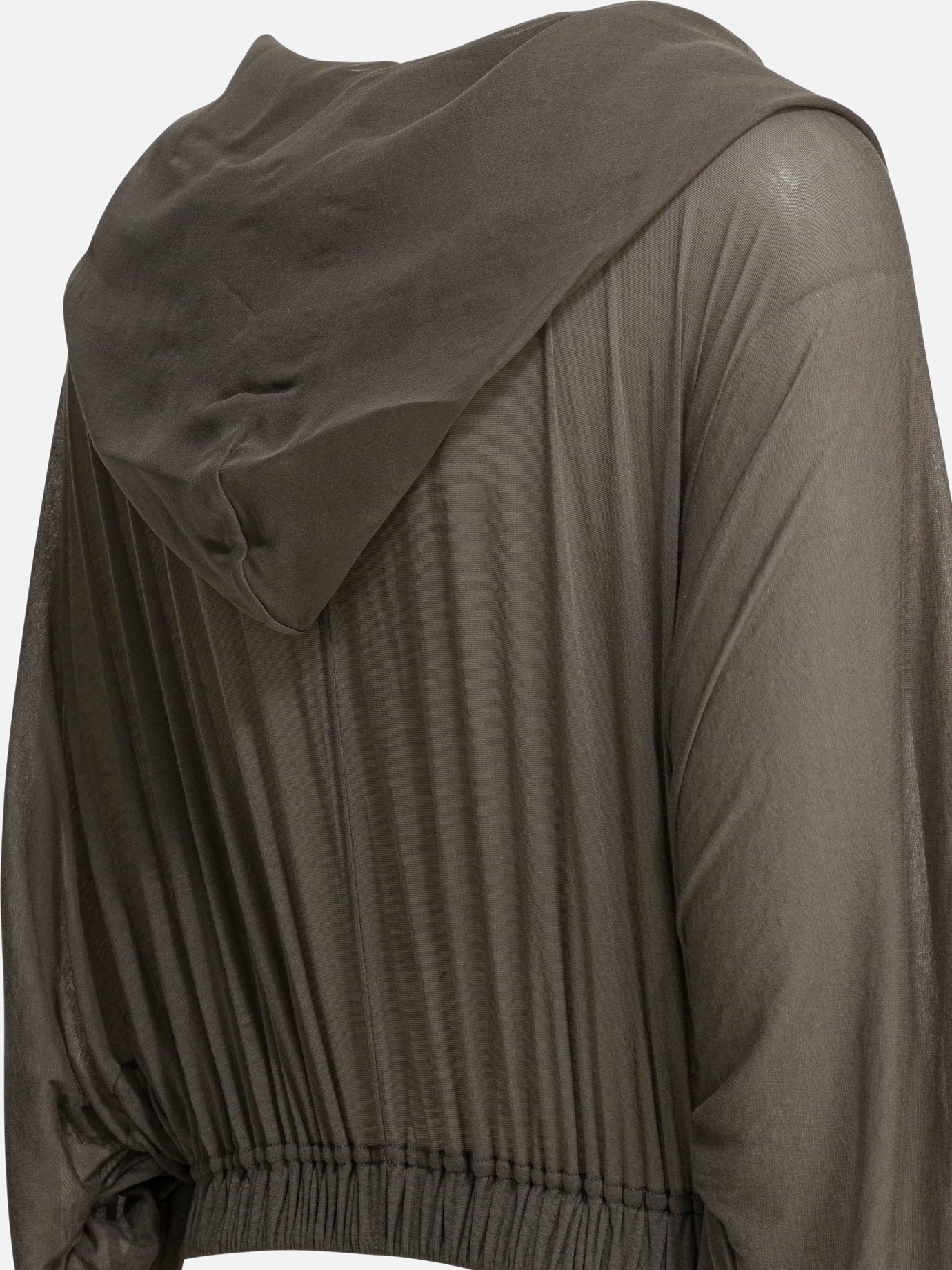 Hoodies Solid colour Grey - Rick Owens Women | PDP | VIETTI Online Store | Zoom-Modal_4