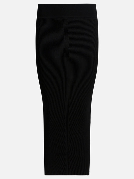 Gonne midi Solid colour Nero - Rick Owens Donna | PLP | VIETTI Online Store | 2