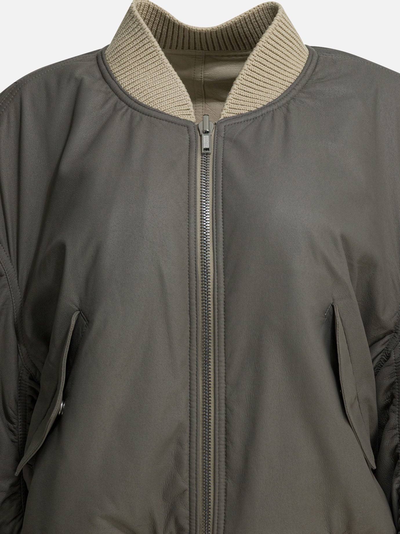 Giacche leggere & Trapuntate Solid colour Beige - Rick Owens Donna | PDP | VIETTI Online Store | Zoom-Modal_6