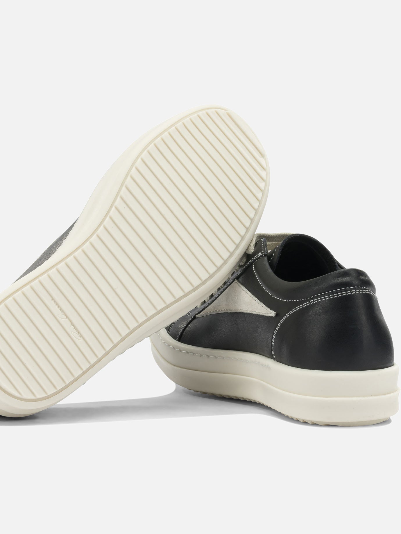 Low top sneakers 100% cow leather - 100% thermoplastic rubber Black - Rick Owens Women | PDP | VIETTI Online Store | Zoom-Modal_5