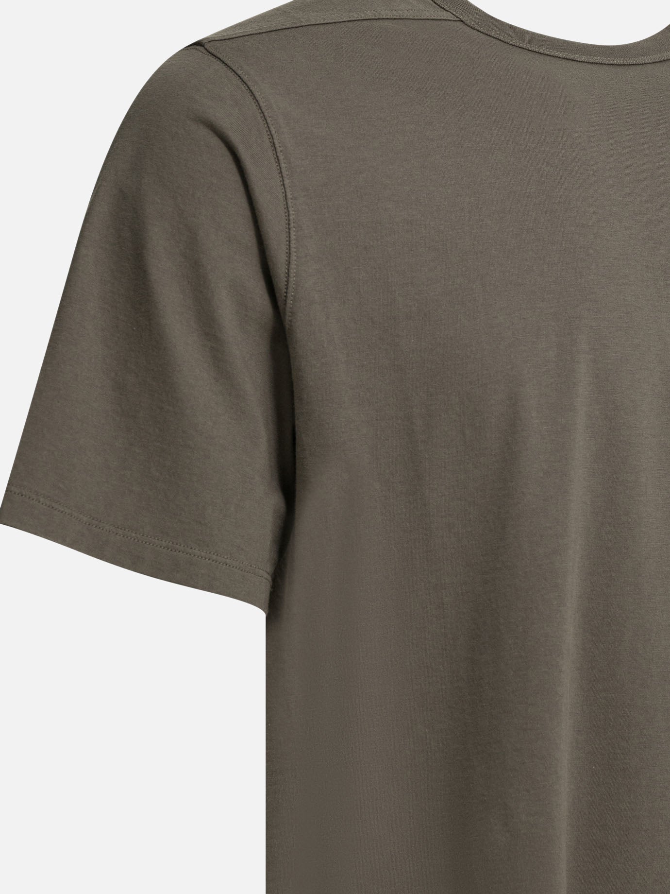 Crewneck t-shirts Solid colour Grey - Rick Owens Men | PDP | VIETTI Online Store | Zoom-Modal_4