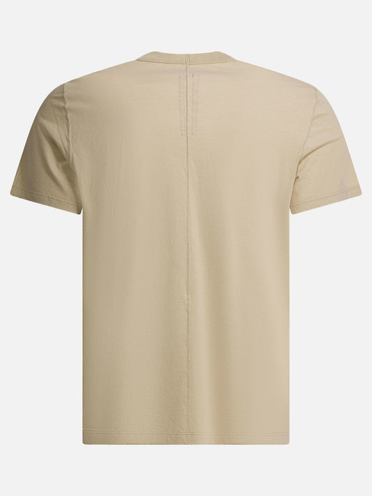 T-shirt girocollo Solid colour Beige - Rick Owens Uomo | PLP | VIETTI Online Store | 2