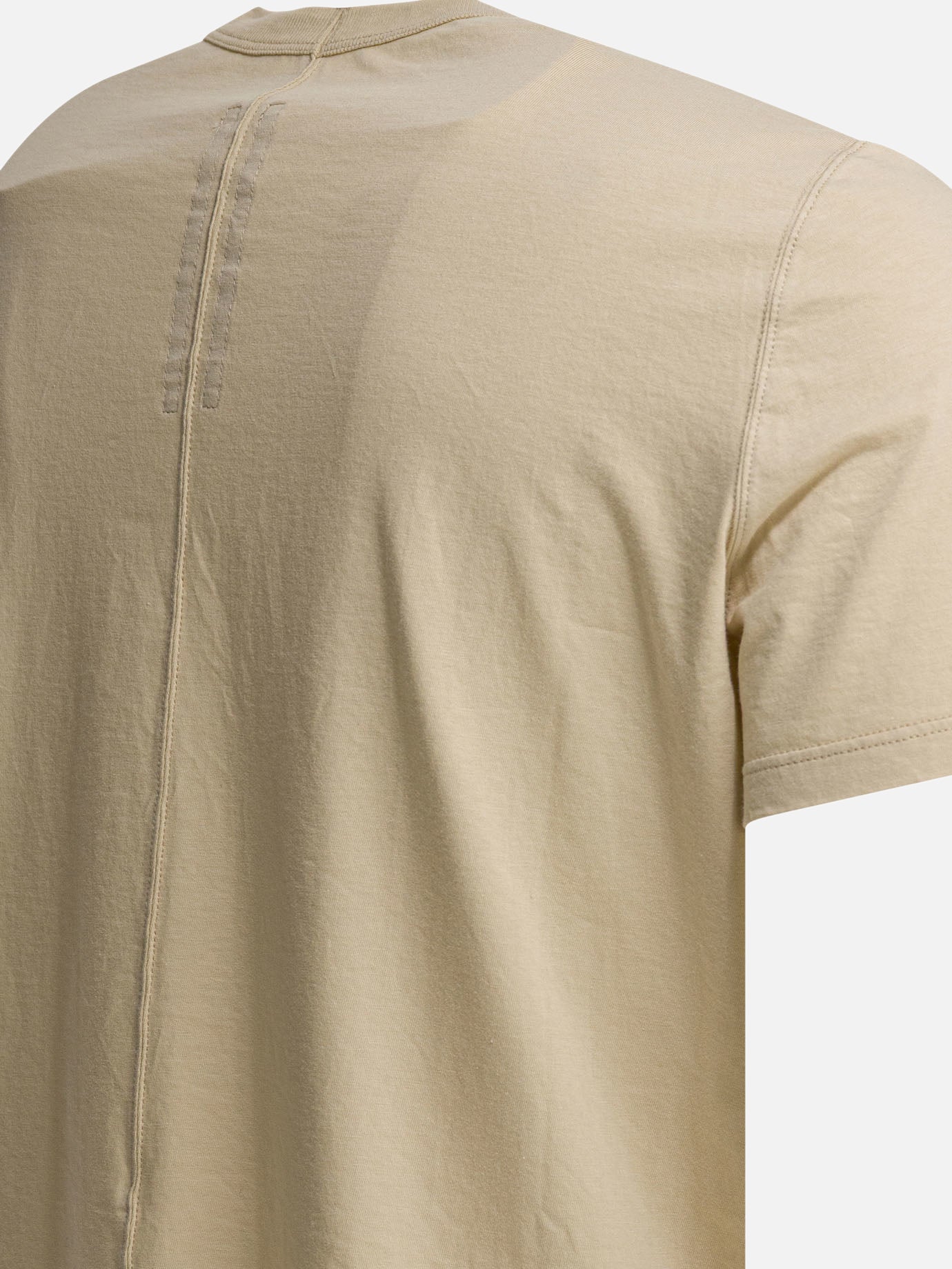 Crewneck t-shirts Solid colour Beige - Rick Owens Men | PDP | VIETTI Online Store | Zoom-Modal_4